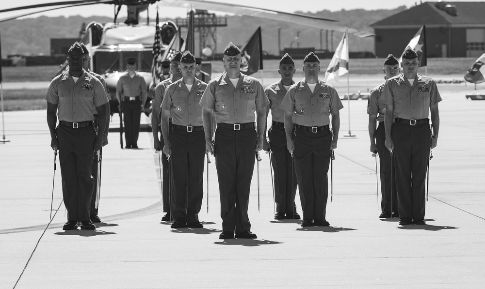 HMX-1 Change of Command