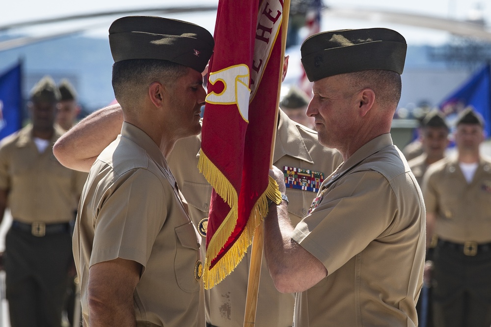 HMX-1 Change of Command