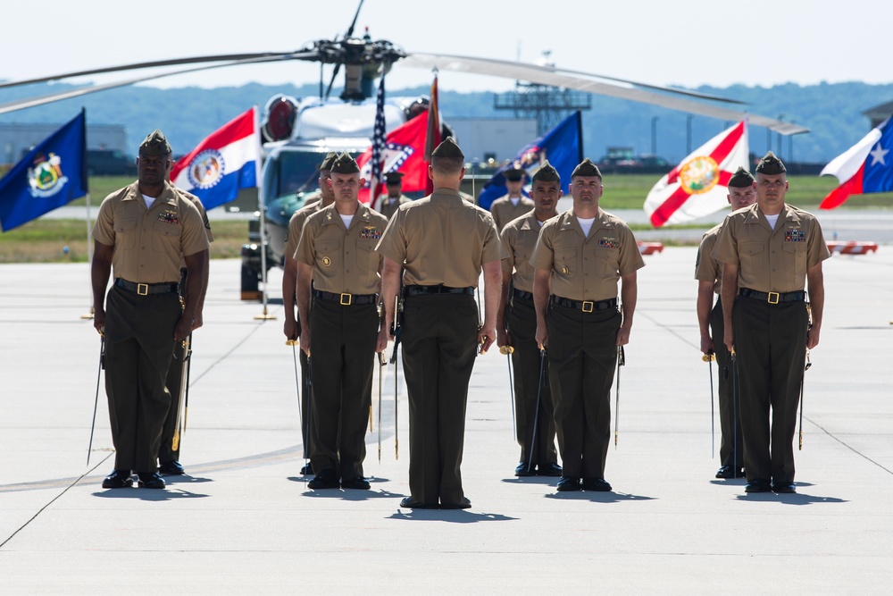 HMX-1 Change of Command