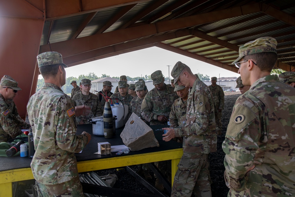 1st TSC Conducts Blackjack Training