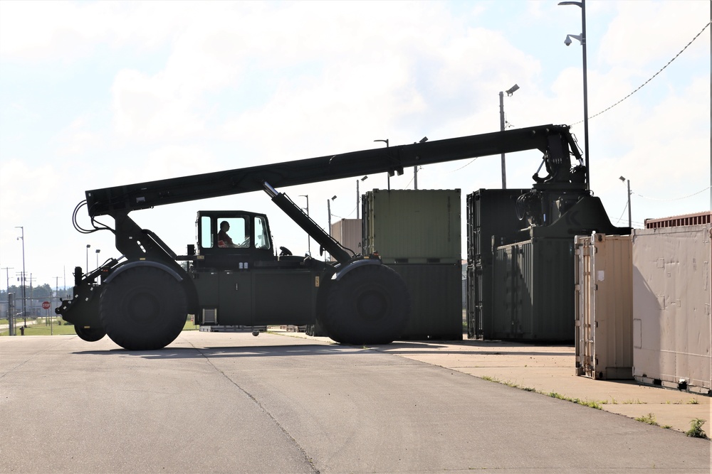 Fort McCoy supports USTRANSCOM's TMS prototype operations