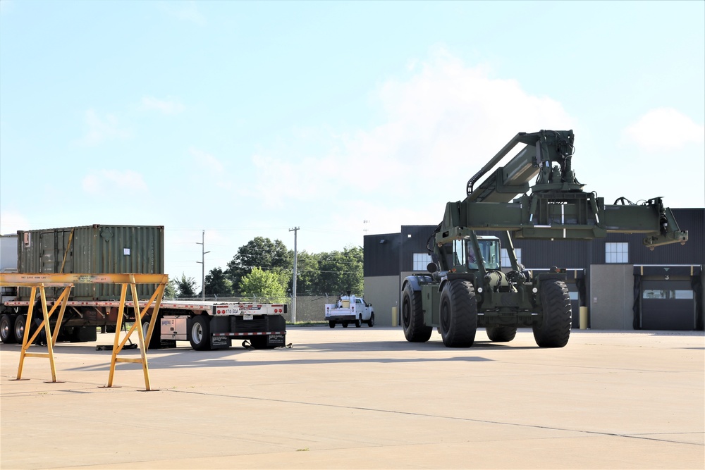 Fort McCoy supports USTRANSCOM's TMS prototype operations