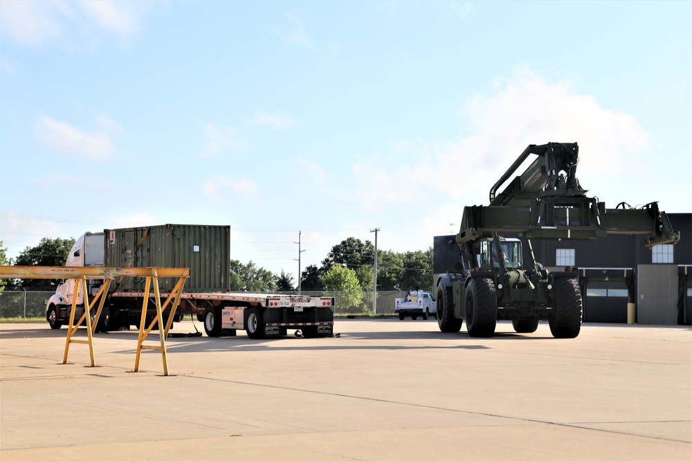 Fort McCoy supports USTRANSCOM's TMS prototype operations