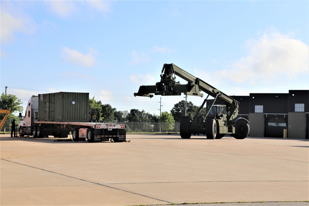 Fort McCoy supports USTRANSCOM's TMS prototype operations