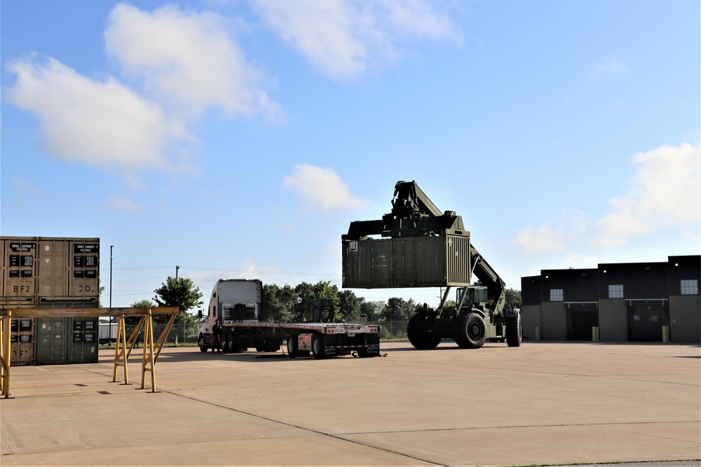 Fort McCoy supports USTRANSCOM's TMS prototype operations