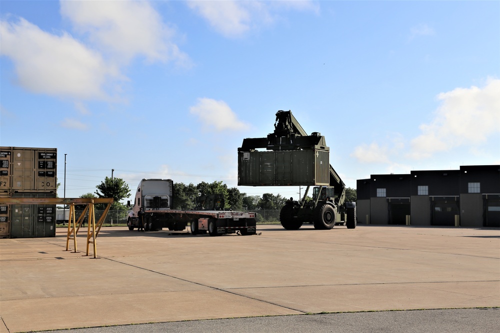 Fort McCoy supports USTRANSCOM's TMS prototype operations