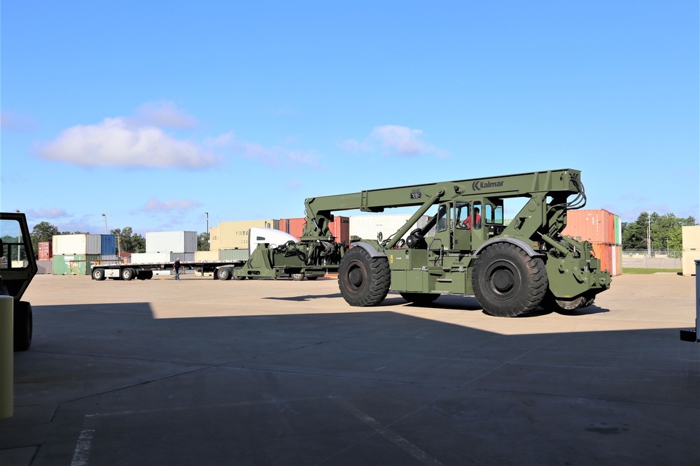 Fort McCoy supports USTRANSCOM's TMS prototype operations