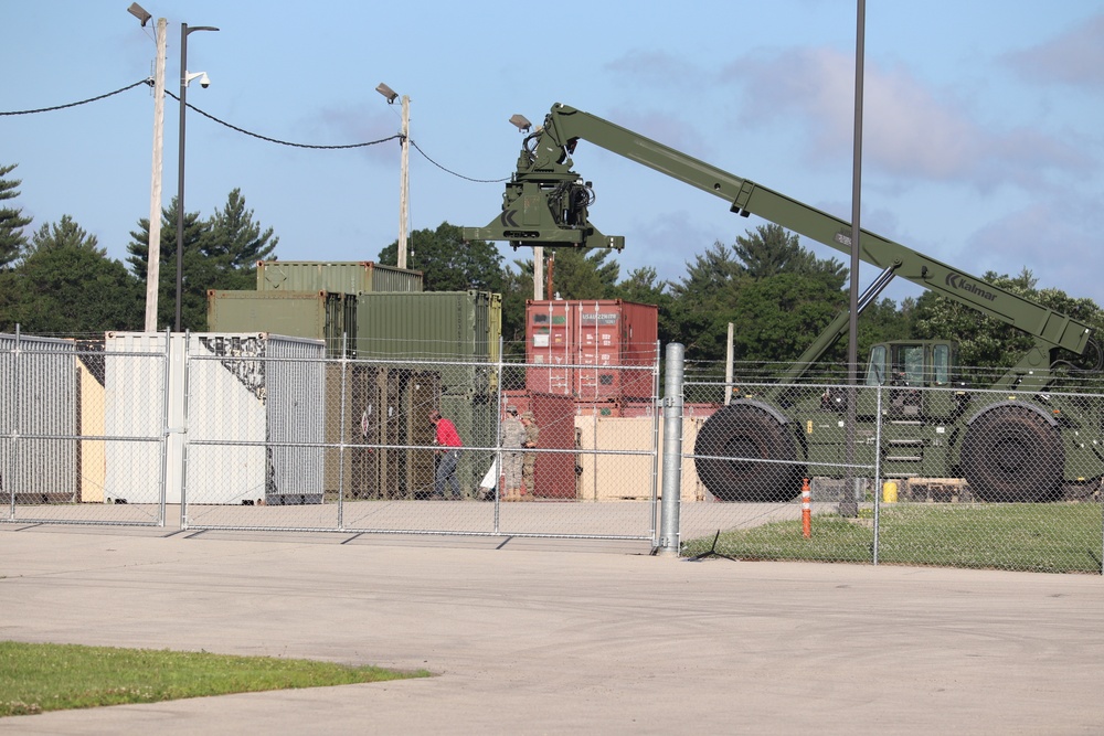 Fort McCoy supports USTRANSCOM's TMS prototype operations