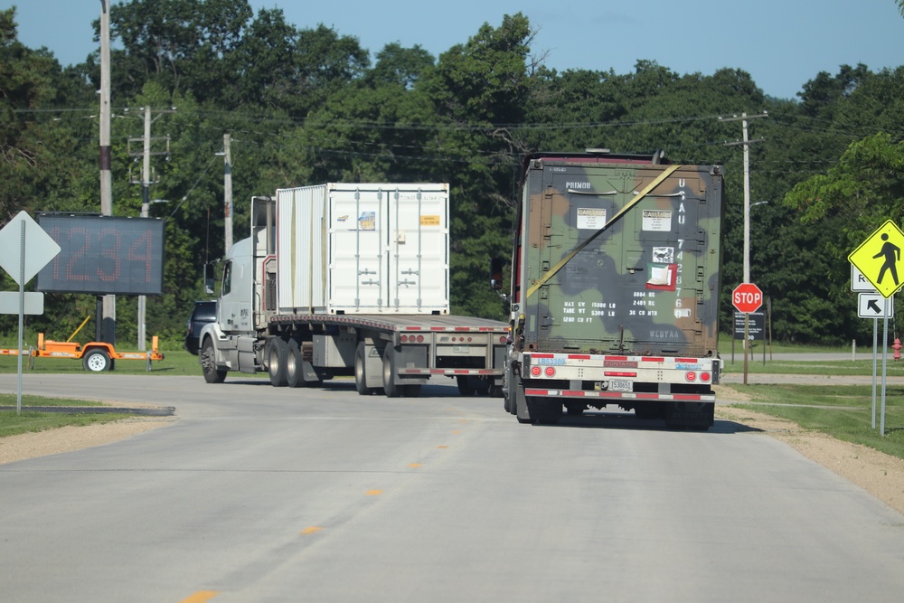 Fort McCoy supports USTRANSCOM's TMS prototype operations