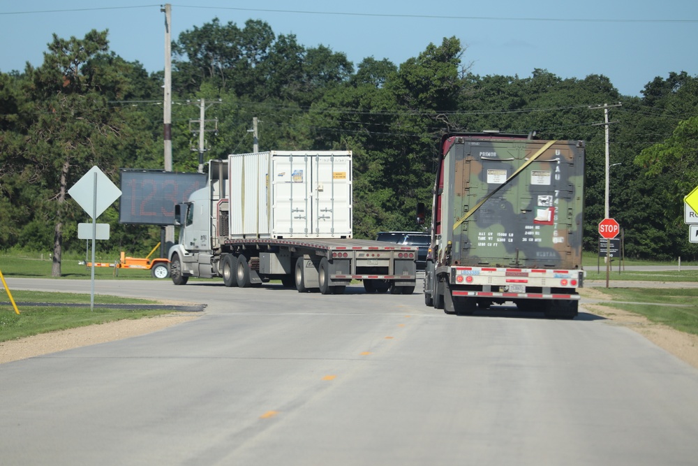 Fort McCoy supports USTRANSCOM's TMS prototype operations