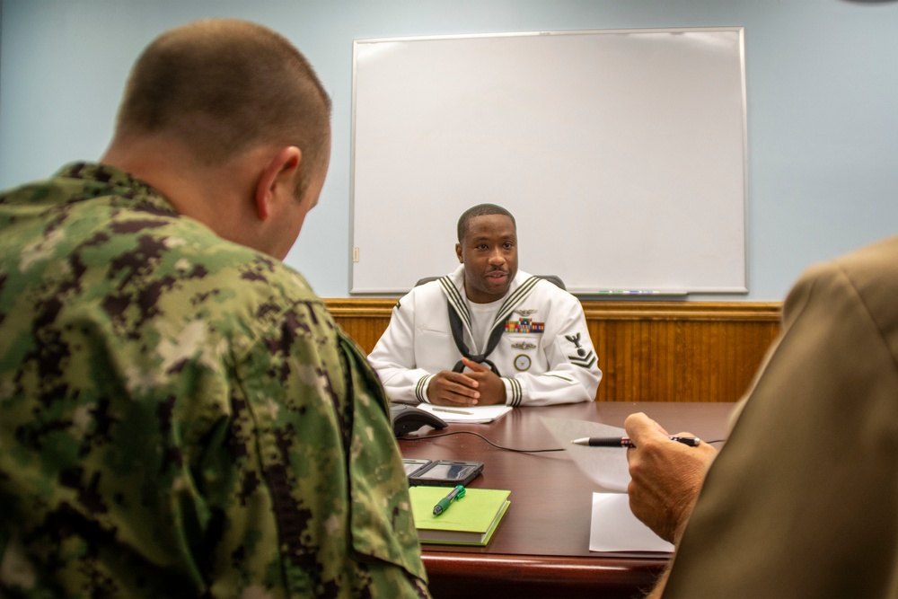 Navy recruiters attend Recruiter Development Board at NRD Philadelphia