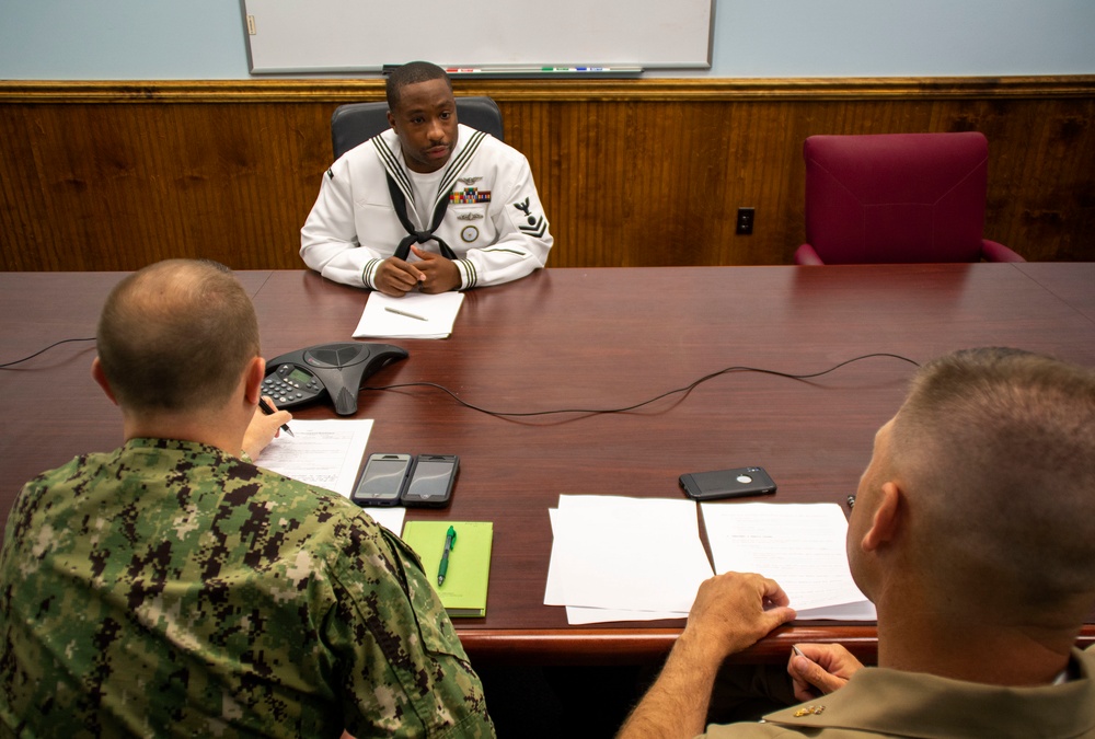 Navy recruiters attend Recruiter Development Board at NRD Philadelphia