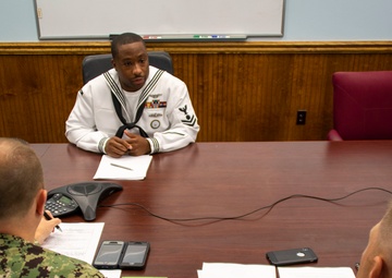 Navy recruiters attend Recruiter Development Board at NRD Philadelphia