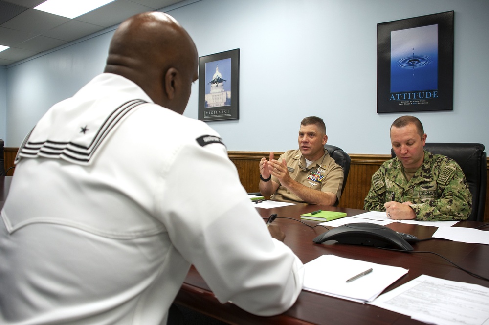 Navy recruiters attend Recruiter Development Board at NRD Philadelphia