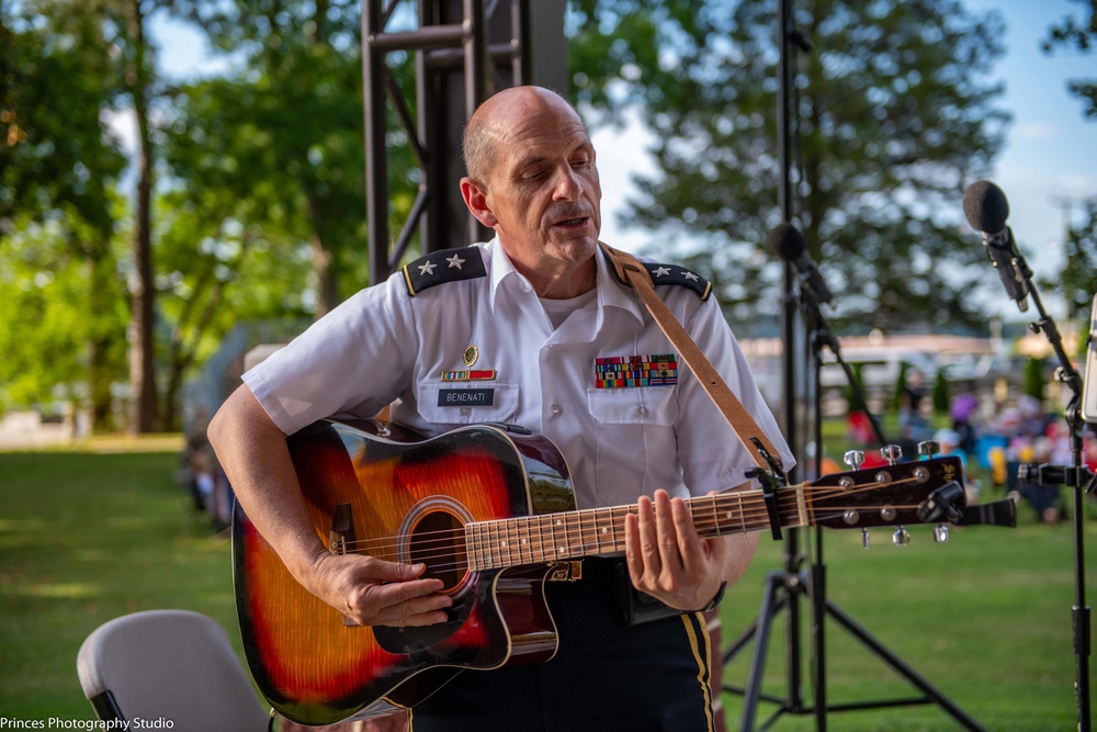 TRADOC DCOS performs with band, celebrates Army birthday with community concert