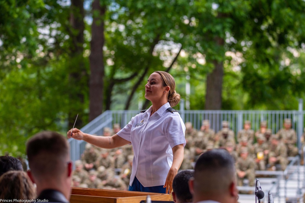 TRADOC Band celebrates summer, Army birthday with community concert