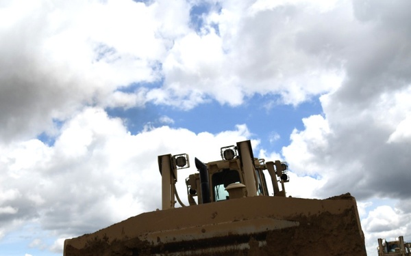 842nd Eng. improve Camp Guernsey infrastructure