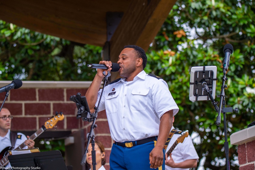 TRADOC Band celebrates summer, Army birthday with community