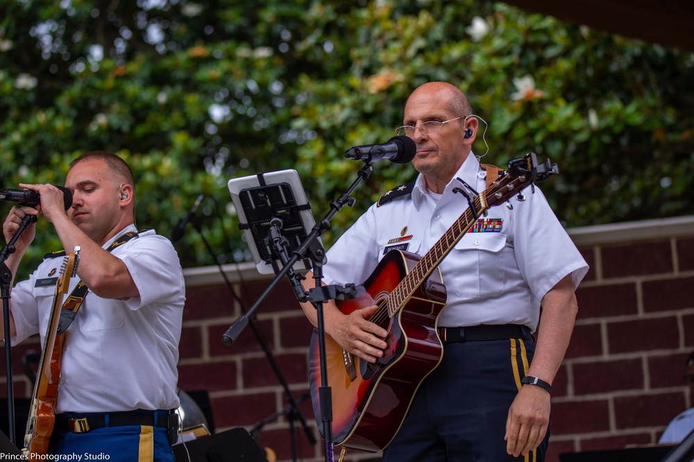 TRADOC Band celebrates summer, Army birthday with community concert