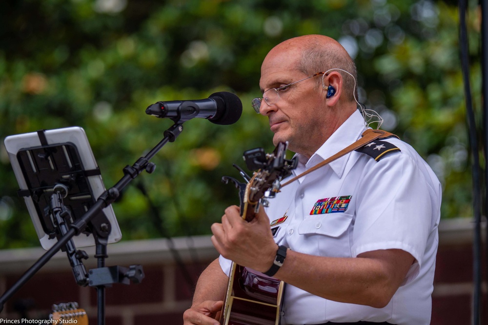 TRADOC Band celebrates summer, Army birthday with community concert