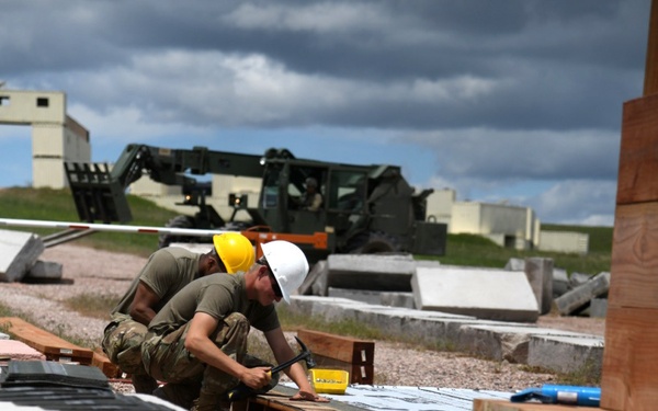 842nd Eng. improve Camp Guernsey infrastructure