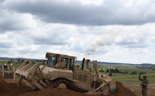 842nd Eng. improve Camp Guernsey infrastructure