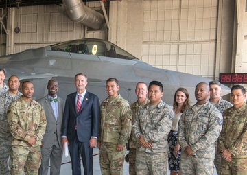 Governor Ralph Northam visits the Virginia Air National Guard