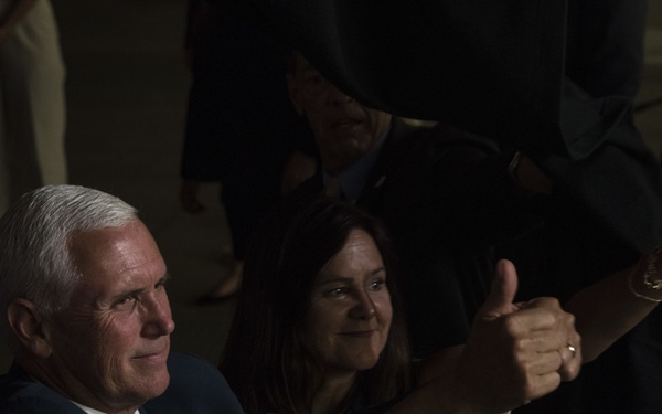 Vice President Pence visits VAFB