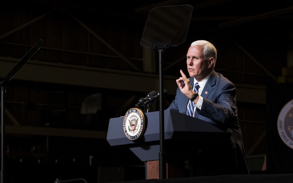 Vice President Pence visits VAFB