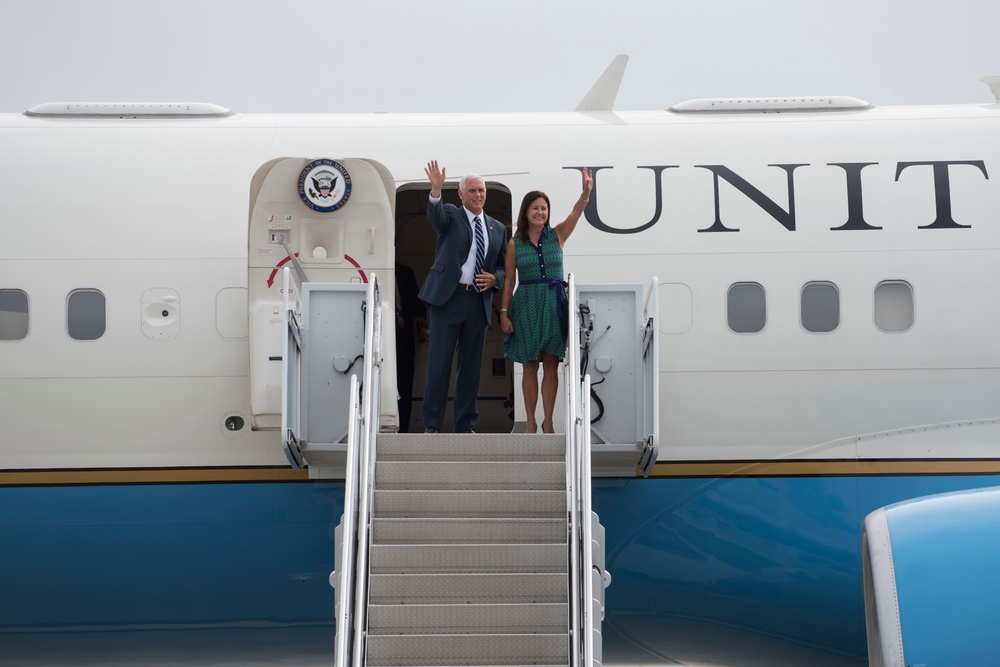 Vice President Pence visits VAFB