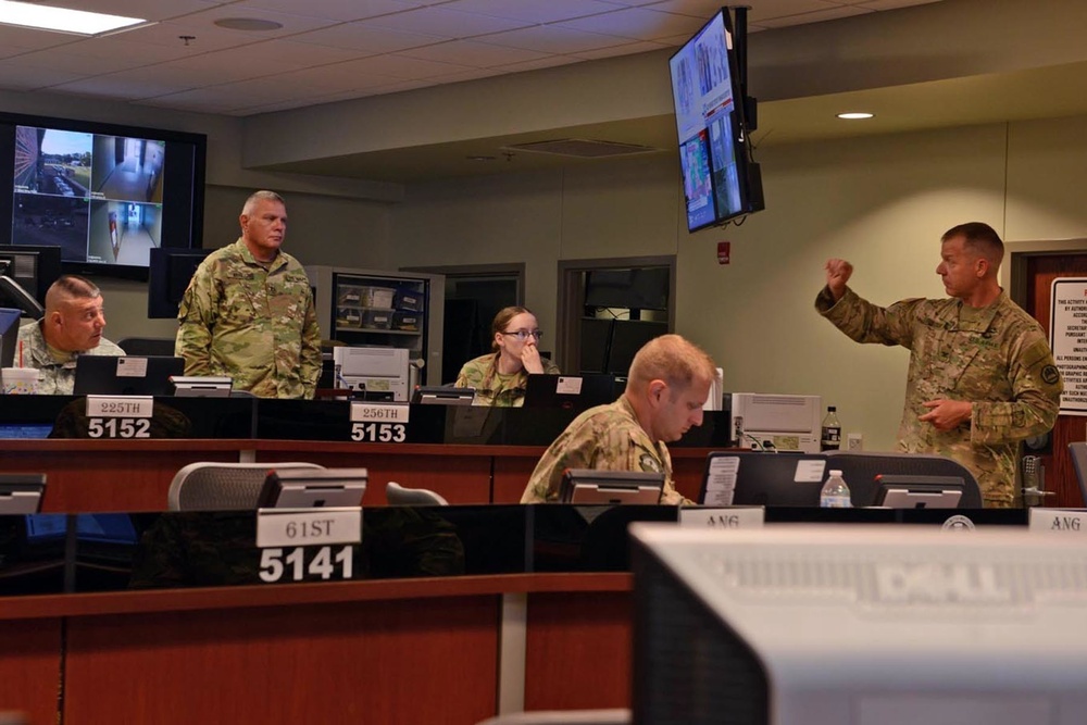 Louisiana National Guard preps for Tropical Storm Barry