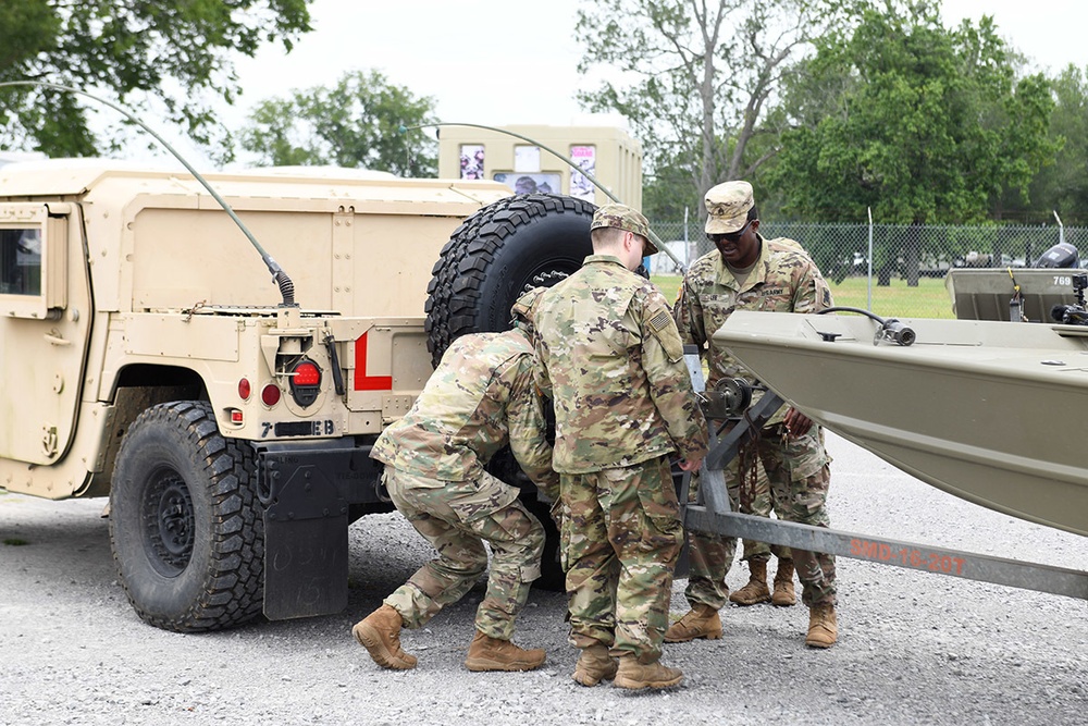 Louisiana National Guard preps for Tropical Storm Barry