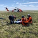 Coast Guard aircrews conduct simulated Arctic plane crash response north of Kotzebue, Alaska