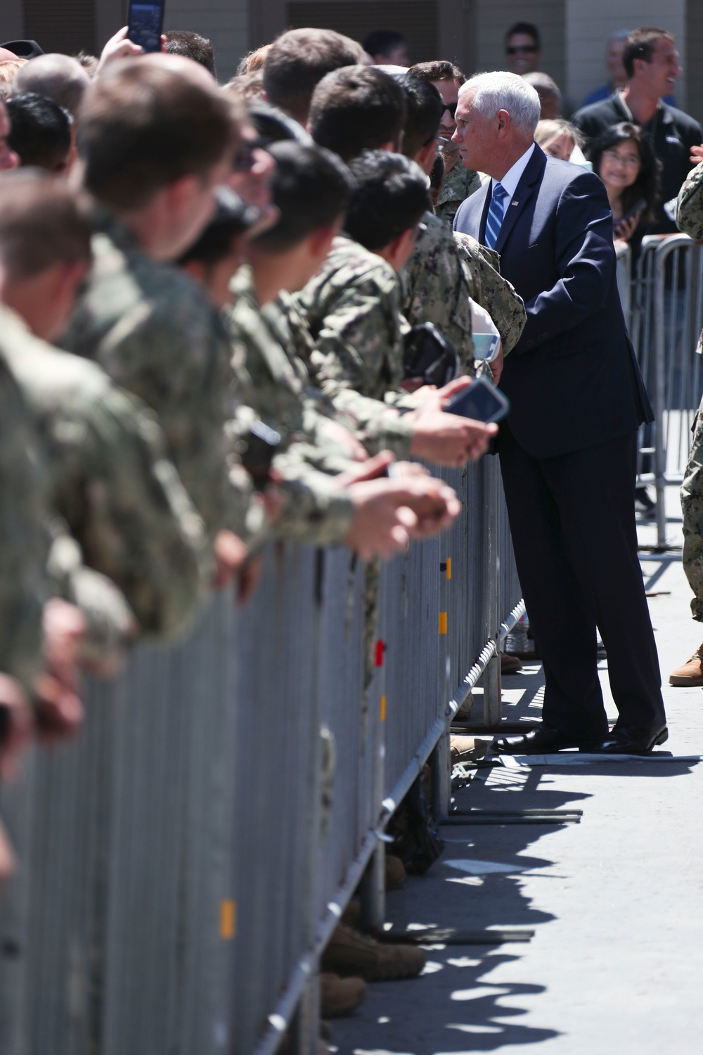 Vice President Pence Visits Naval Special Warfare Center