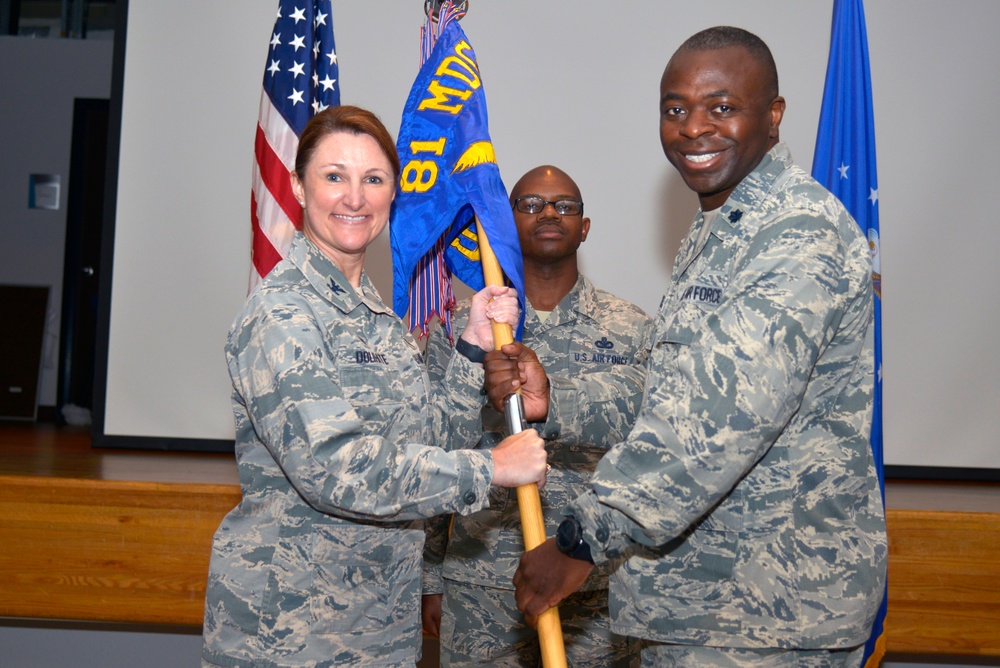 81st Surgical Operations Squadron Change of Command