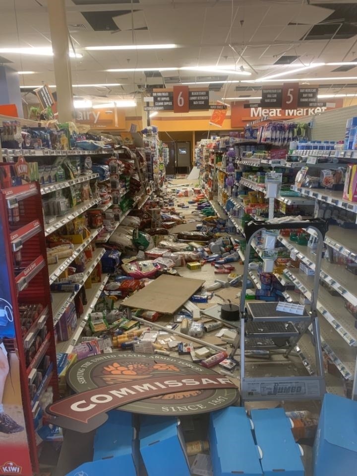 China Lake Commissary reopens after withstanding two major earthquakes