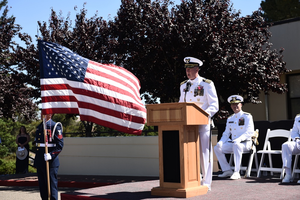 Coast Guard Training Center Petaluma welcomes new commanding officer