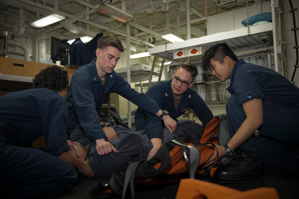 Stretcher Bearer Training