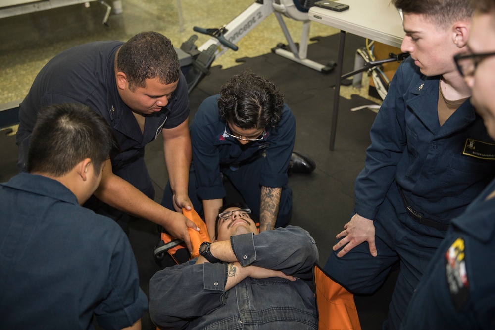 Stretcher Bearer Training