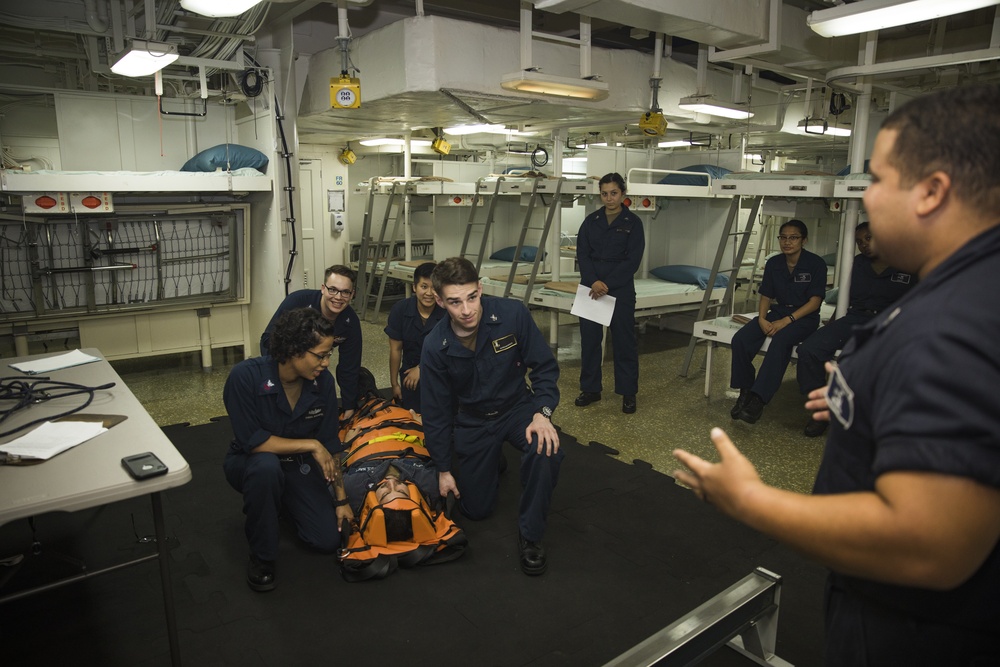 Stretcher Bearer Training