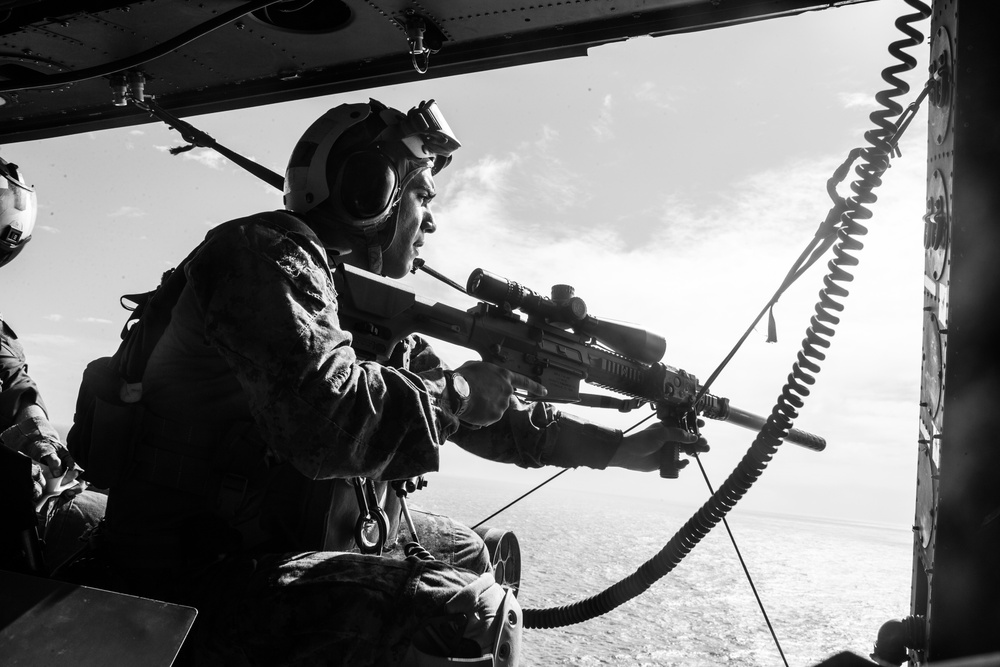 Eyes in the Sky: MRF scout sniper provides overwatch during VBSS