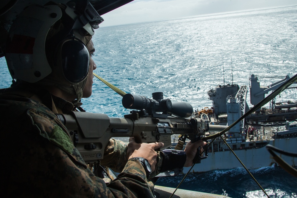 Eyes in the Sky: MRF scout sniper provides overwatch during VBSS