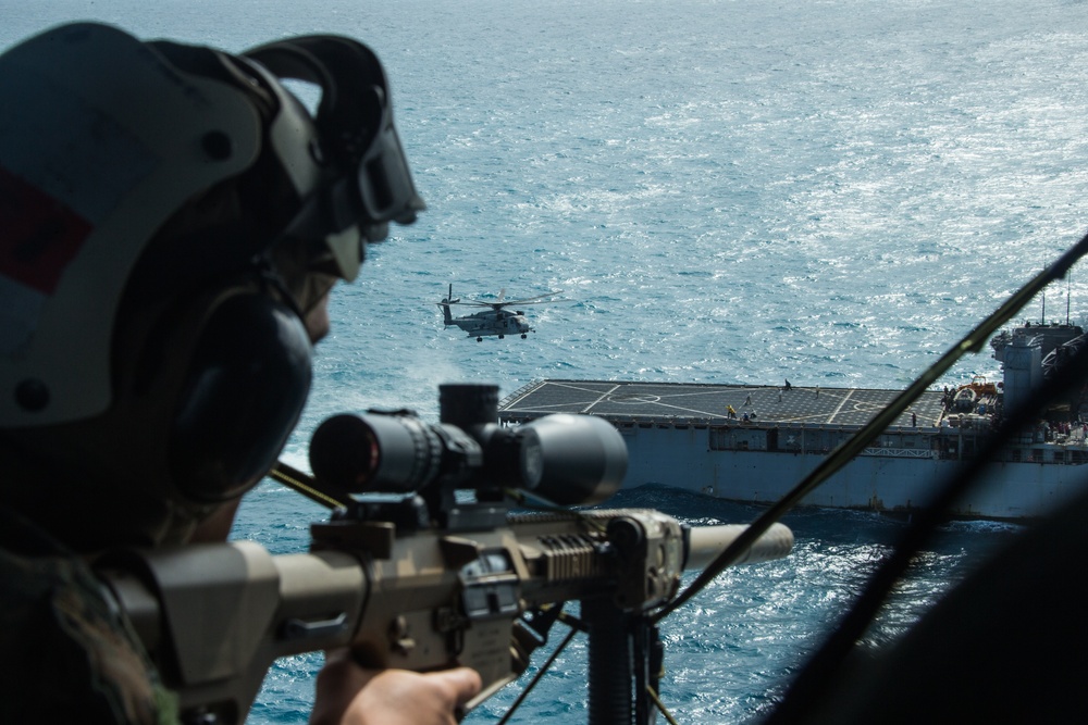 Eyes in the Sky: MRF scout sniper provides overwatch during VBSS