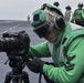 Nimitz Sailor Takes Video On Flight Deck