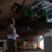 Marines Conduct Maintenance on Aircraft