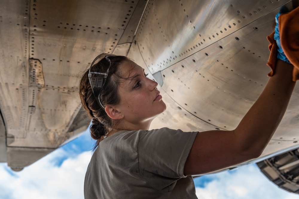 44th Aircraft Maintenance Unit Crew Chiefs