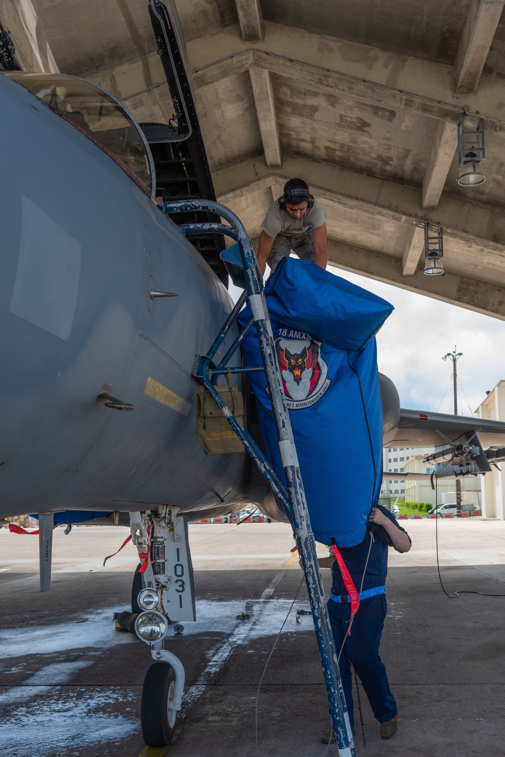 44th Aircraft Maintenance Unit Crew Chiefs