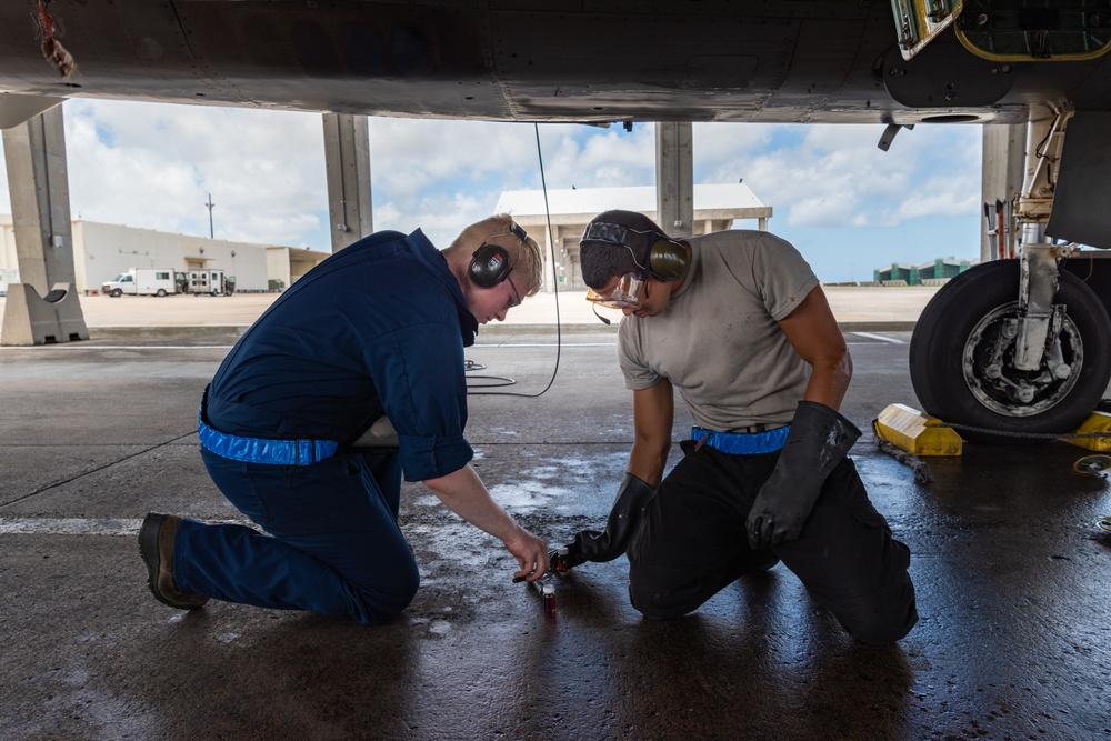 44th Aircraft Maintenance Unit Crew Chiefs