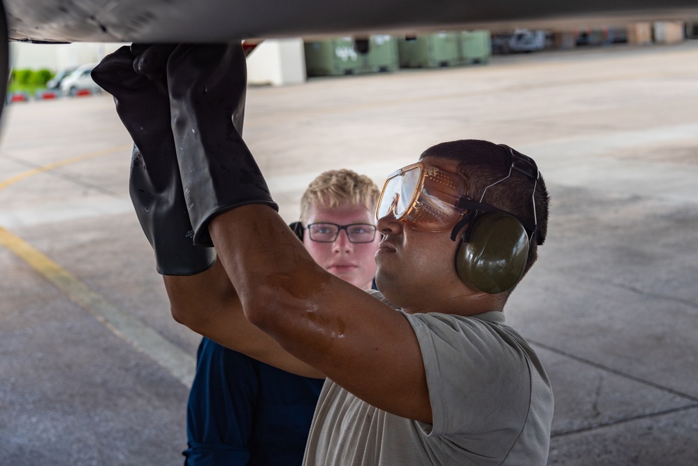 44th Aircraft Maintenance Unit Crew Chiefs