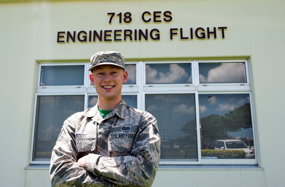 SrA Michael Scott Airman of the Week